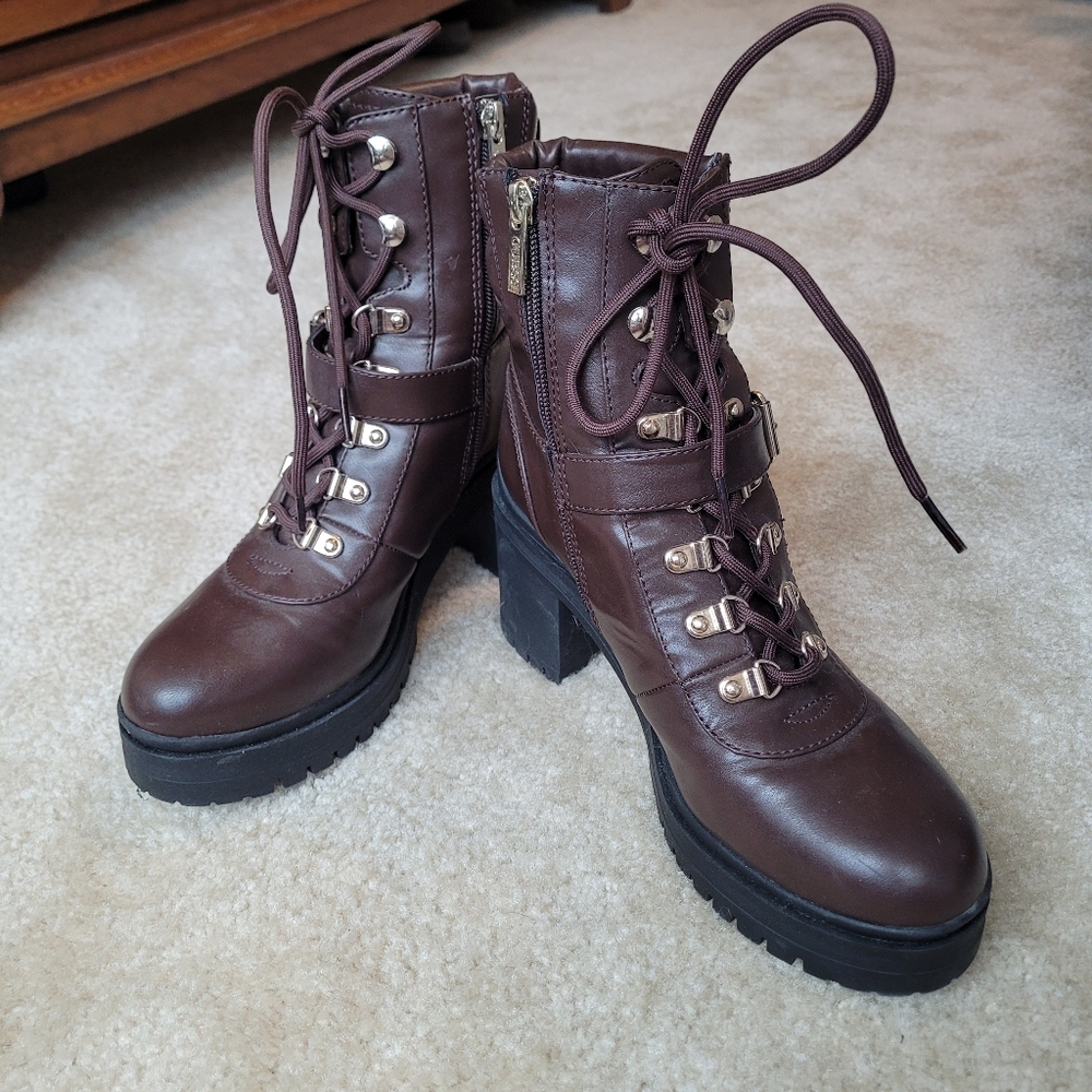 Guess Canaly Combat Boots